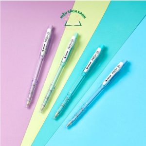 Hộp 20 Bút bi màu pastel PRO 027 Thiên Long